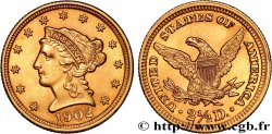 UNITED STATES OF AMERICA 2 1/2 Dollar “Liberty Head” 1902 Philadelphie