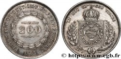 BRAZIL - EMPIRE OF BRAZIL - PETER II 200 Reis  1863 