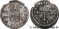SPAIN 1/2 Real Philippe V 1719 Cuenca