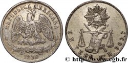 MEXICO 1 Peso aigle 1870 Mexico