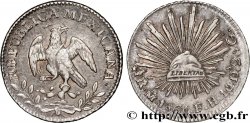 MEXICO 1/2 Real 1860 Mexique