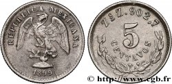 MEXIKO 5 Centavos 1899 Zacatecas