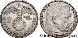 GERMANY 2 Reichsmark Paul von Hindenburg 1938 Berlin