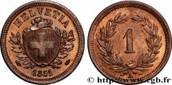 SUISSE 1 Centime (Rappen) 1851 Paris