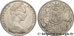 AUSTRALIE 50 Cents Elisabeth II 1966 