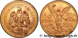 INVESTMENT GOLD 50 Pesos or 1947 Mexico