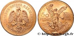 INVESTMENT GOLD 50 Pesos or 1947 Mexico