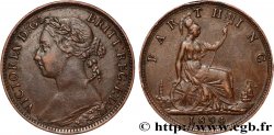 REINO UNIDO 1 Farthing Victoria “Bun Head” 1894 