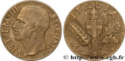 ITALIE 10 Centesimi Victor-Emmanuel III an XIX 1941 Rome - R