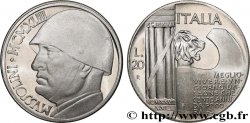 ITALIE 20 Lire Mussolini (monnaie apocryphe) 1928 Rome