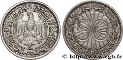 ALLEMAGNE 50 Reichspfennig aigle 1928 Stuttgart