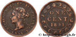 CANADA 1 Cent Victoria 1891 