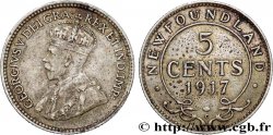 TERRANOVA 5 Cents Georges V 1917 