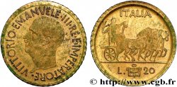 ITALIA 20 Lire or fantaisie Victor Emmanuel III n.d. 