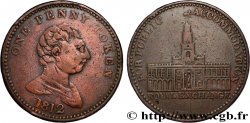 REINO UNIDO (TOKENS) 1 Penny Token 1812 