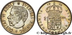 SWEDEN 2 Kronor Gustave V 1966 