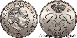 MONACO 5 Francs Rainier III 1976 Paris