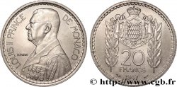 MONACO 20 Francs prince Louis II 1947 Paris