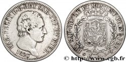 ITALIEN - KÖNIGREICH SARDINIEN 1 Lire Charles Félix, roi de Sardaigne 1827 Gênes