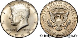 ÉTATS-UNIS D AMÉRIQUE 1/2 Dollar Kennedy 1965 Philadelphie