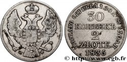 POLOGNE 2 Zlote / 30 Kopecks 1835 