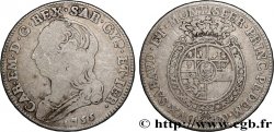 ITALIE - ROYAUME DE SARDAIGNE - CHARLES-EMMANUEL III Quarto di (1/4) Scudo 1755 Turin