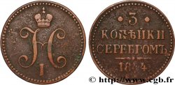 RUSSIE 3 Kopecks Nicolas Ier 1844 Ekaterinbourg