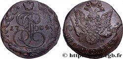 RUSSIE 5 Kopecks Catherine II 1784 Ekaterinbourg