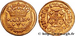 PORTUGAL - ROYAUME DE PORTUGAL - JEAN V 400 Réis Jean V 1720 Lisbonne