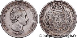 ITALIE - ROYAUME DE SARDAIGNE - CHARLES-FÉLIX 5 Lire  1827 Turin