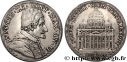 ITALIE - ÉTATS DU PAPE - INNOCENT XI (Benoît Odescalchi) 1 Piastre an II n.d. Rome