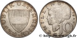 AUSTRIA 10 Schilling 1957  MBC 
