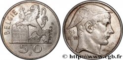 BELGIQUE 50 Francs légende flamande 1950 