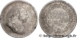ROYAUME-UNI 3 Shillings Georges III Bank token 1811 
