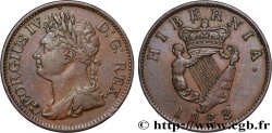 IRLANDE 1/2 Penny Georges IV 1822 