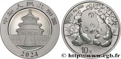 ARGENT D INVESTISSEMENT 1 Oz - 10 Yuan Proof Panda 2024 