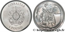 SILVER INVESTMENT 1 Oz - 1 Pound Éléphant 2023 Pobjoy Mint