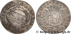 SUISSE - CANTON DE BERNE 20 Kreuzer Canton de Berne ours 1717 