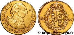 SPANIEN - KÖNIGREICH SPANIEN - KARL III. 1/2 Escudo  1786 Madrid