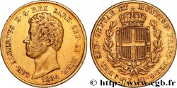 ITALIA - REINO DE CERDEÑA  - CARLO ALBERTO 20 Lire  1834 Turin