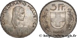 SWITZERLAND 5 Francs Berger 1922 Berne