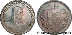 SUIZA 5 Francs Berger 1923 Berne