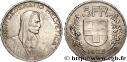 SUIZA 5 Francs berger 1925 Berne