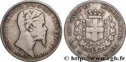 ITALIA - REGNO DE SARDINIA 1 Lira Victor Emmanuel II 1860 Milan