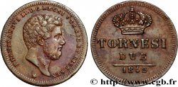 ITALIE - ROYAUME DES DEUX-SICILES 2 Tornesi Ferdinand II 1842 Naples