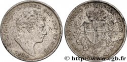 ITALY - KINGDOM OF SARDINIA - CHARLES-FELIX 25 Centesimi  1830 Turin