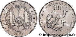 YIBUTI 50 Francs dromadaires 2007 Paris