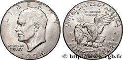 UNITED STATES OF AMERICA 1 Dollar Eisenhower  1974 Denver AU 
