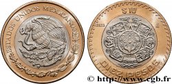 MEXIQUE 10 Pesos aigle / la Pierre du Soleil 2023 Mexico