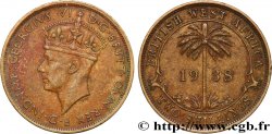 BRITISH WEST AFRICA 2 Shillings Georges VI 1938 Kings Norton - KN